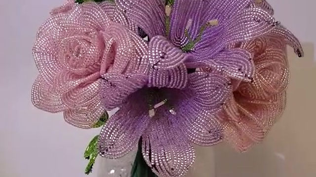 Shimmery Flower Bouquet